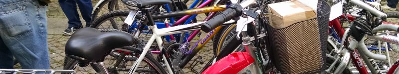 Tauschmarkt für Fahrräder