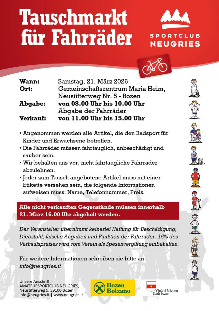 Tauschmarkt für Fahrräder